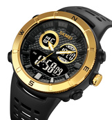 Skmei 2014GDBK Gold-Black. Зображення №2