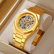 Skmei M034SGD Gold Steel. Зображення №4