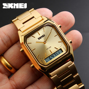 Skmei 1220GD Gold. Зображення №4