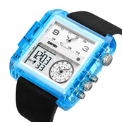 Skmei 2020BU Blue-Transparent. Зображення №2 Skmei 2020BU Blue-Transparent. Зображення №2