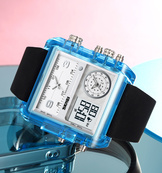 Skmei 2020BU Blue-Transparent. Зображення №4 Skmei 2020BU Blue-Transparent. Зображення №4