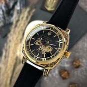Awarder 021-3D Де би не була Gold-Black-Black Leather. Зображення №2 Awarder 021-3D Де би не була Gold-Black-Black Leather. Зображення №2