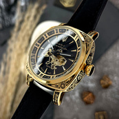 Awarder 021-3D Де би не була Gold-Black-Black Leather. Зображення №3 Awarder 021-3D Де би не була Gold-Black-Black Leather. Зображення №3
