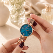 Curren 9017 Rose Gold-Blue. Зображення №5