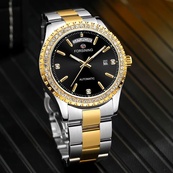 Forsining 6919 Silver-Gold-Black Steel. Зображення №2