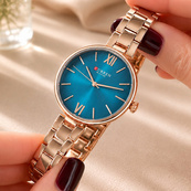 Curren 9017 Rose Gold-Blue. Зображення №7