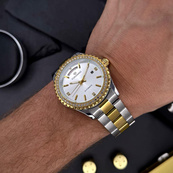 Forsining 6919 Silver-Gold-White Steel. Зображення №4