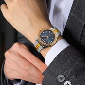 Forsining 6919 Silver-Gold-Blue Steel. Зображення №7
