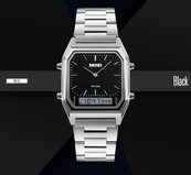 Skmei 1220SIBK Silver-Black. Зображення №4 Skmei 1220SIBK Silver-Black. Зображення №4