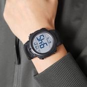 Skmei 2304BKWT Black-White. Зображення №3