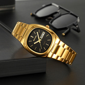 Skmei 2420GDBK Gold-Black. Зображення №2