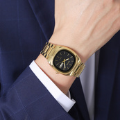Skmei 2420GDBK Gold-Black. Зображення №3