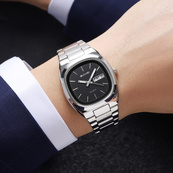 Skmei 2420SIBK Silver-Black. Зображення №3