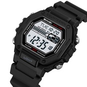 Skmei 2523BKWT Black-White. Зображення №5