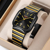 Skmei 9361BKGD Black-Gold. Зображення №3