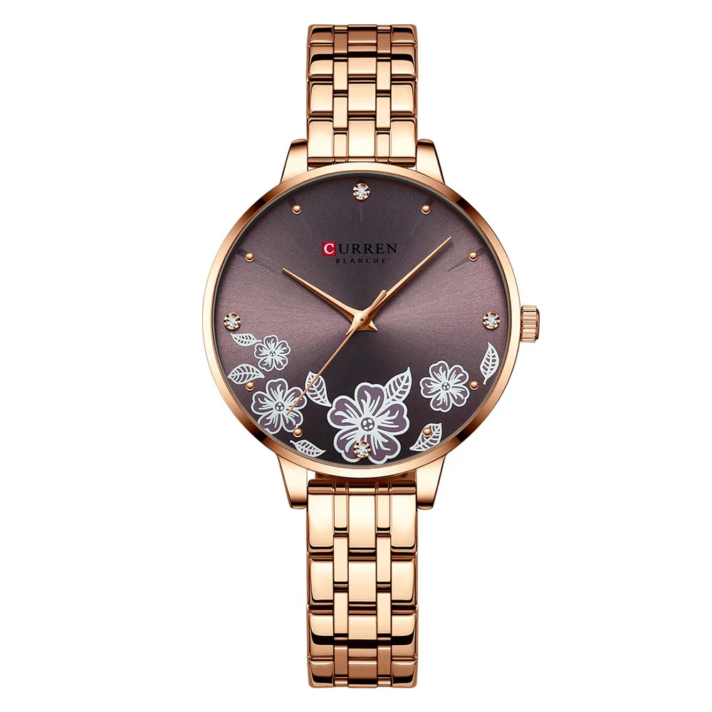 Curren C9068L Gold Cofee Curren C9068L Gold Cofee