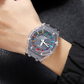 Skmei 2100BKGY Black-Grey SALE. Изображение №3