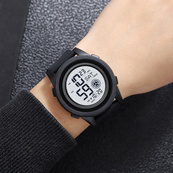 Skmei 2082BKWT Black-White. Зображення №3 Skmei 2082BKWT Black-White. Зображення №3