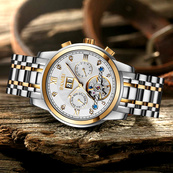 Skmei M029TGDSI Gold-Silver-Silver. Зображення №3 Skmei M029TGDSI Gold-Silver-Silver. Зображення №3