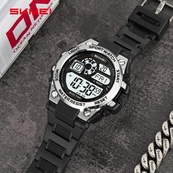 Skmei 2318BKSI Black-Silver. Изображение №2