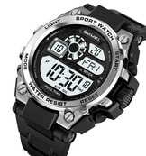 Skmei 2318BKSI Black-Silver. Изображение №5