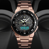 Skmei 1370RG Rose Gold. Зображення №3