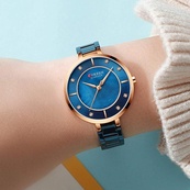 Сurren 9051 Rose Gold-Blue. Зображення №3