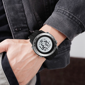Skmei 1524BKWT Black-White. Зображення №3 Skmei 1524BKWT Black-White. Зображення №3