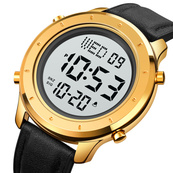 Skmei 1864LGDWT Gold-White Leather SALE. Зображення №2