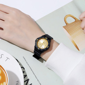 Skmei 2012BKGD Black-Gold SALE. Зображення №4