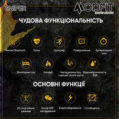 Modfit Sniper Black-Silver 36 мм. Зображення №3 Modfit Sniper Black-Silver 36 мм. Зображення №3