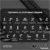 Modfit Sniper Black-Silver 36 мм. Зображення №14 Modfit Sniper Black-Silver 36 мм. Зображення №14