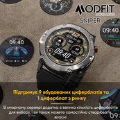 Modfit Sniper Black-Silver 36 мм. Зображення №17 Modfit Sniper Black-Silver 36 мм. Зображення №17