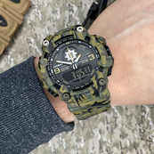 Patriot 001CMGRPO Поліція Зелений камуфляж + Коробка.. Зображення №4