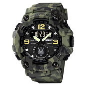 Patriot 004CMGRUASI Тризуб срібло Зелений камуфляж + Коробка.. Зображення №6