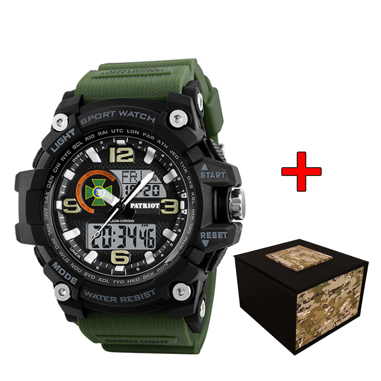 Patriot 012AGDPS ДПС Чорні з зеленим + Коробка Patriot 012AGDPS ДПС Чорні з зеленим + Коробка