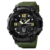 Patriot 004AGUASI Тризуб срібло Зелені + Коробка.. Зображення №6