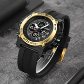 Skmei 2065BKGD Black-Gold SALE. Зображення №3 Skmei 2065BKGD Black-Gold SALE. Зображення №3
