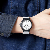 Skmei 2108BKWT Black-White SALE. Зображення №4