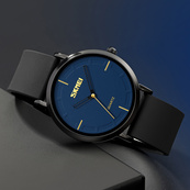 Skmei 2050BKBU Black-Blue. Зображення №3