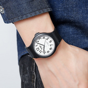 Skmei 2108BKWT-AC Black White-AC. Зображення №4