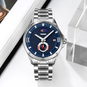 Skmei 9326SIBU Silver-Blue SALE. Изображение №4 Skmei 9326SIBU Silver-Blue SALE. Изображение №4