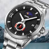 Skmei 9326SIBK Silver-Black SALE. Зображення №4