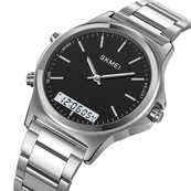 Skmei 2120SIBK Silver-Black. Зображення №2