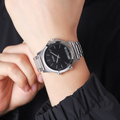 Skmei 2120SIBK Silver-Black. Зображення №3