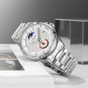 Skmei 9326SISI Silver-Silver SALE. Зображення №4 Skmei 9326SISI Silver-Silver SALE. Зображення №4