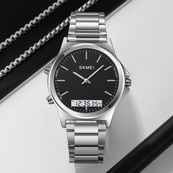 Skmei 2120SIBK Silver-Black. Зображення №4