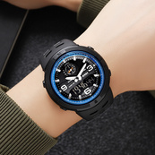 Skmei 1655BUBK Black-Blue SALE. Зображення №3 Skmei 1655BUBK Black-Blue SALE. Зображення №3