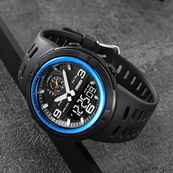 Skmei 1655BUBK Black-Blue SALE. Зображення №4 Skmei 1655BUBK Black-Blue SALE. Зображення №4