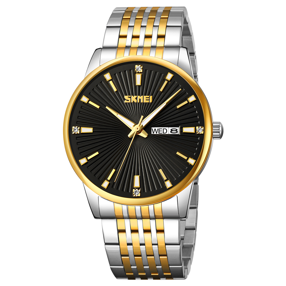 Skmei 9323TGDBK Silver/Gold-Black Skmei 9323TGDBK Silver/Gold-Black